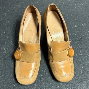 Luv From Mr Easton Vintage  Tan Heel